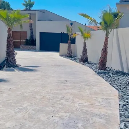 Villa Palmeraie 240m2 Piscine Jacuzzi Lieuran-les-Beziers